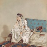 Dame pensive sur un sofa Dame-pensive-sur-un-sofa